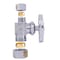 Hausen 1/2 in. Nominal Compression Inlet x 3/8 in. O.D. Compression Outlet Multi-Turn Straight Valve, 10PK HA-SS108-10 - alternate 4